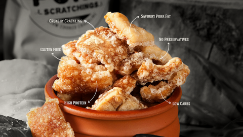 300g Party Packet - Premium Pork Crackle